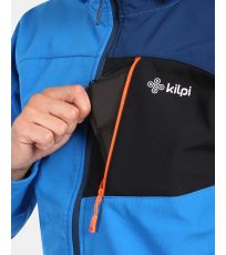 Pánska softshellová bunda - väčšia veľkosť ONTAVIO-M KILPI Modrá