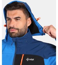 Pánska softshellová bunda - väčšia veľkosť ONTAVIO-M KILPI Modrá