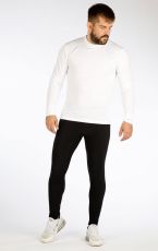 Pánske športové legíny s vreckami 9C359 LITEX čierna