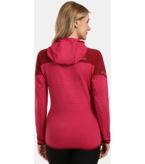 Dámska funkčná mikina MEMPHIS-W KILPI Ružová