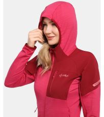 Dámska funkčná mikina MEMPHIS-W KILPI Ružová