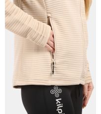 Dámska funkčná mikina TANALI-W KILPI Béžová