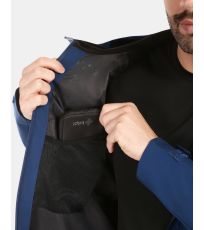 Pánsky outdoorový kabát AYRA-M KILPI Tmavomodrá