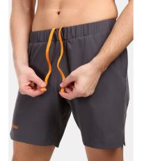 Pánske fitness šortky BRAY-M KILPI Tmavosivá