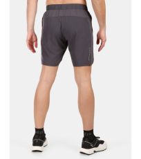 Pánske fitness šortky BRAY-M KILPI Tmavosivá