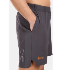 Pánske fitness šortky BRAY-M KILPI Tmavosivá