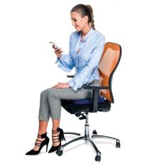 Podložka klin Fit Sit Ledragomma červená