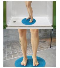 Masážna podložka na nohy s bodlinkami 48 cm YTSA05012 YATE modrý