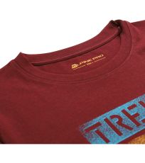 Pánske rýchloschnúce tričko BOLEN 2 ALPINE PRO merlot