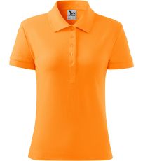 Dámska polokošeľa Cotton Malfini Tangerine orange