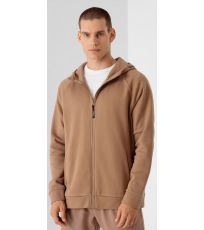 Pánska mikina HOZ21-BLM615 Outhorn light brown