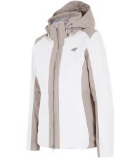 Dámska lyžiarska bunda H4Z17-KUDN005 4F