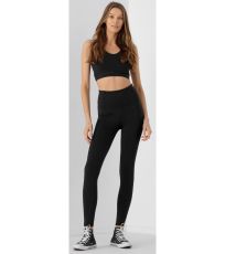 Dámske športové legíny HOZ21-SPDF601 Outhorn deep black