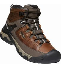 Pánska trekova obuv TARGHEE III MID WP M KEEN chestnut/mulch