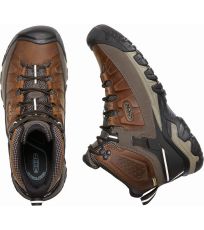 Pánska trekova obuv TARGHEE III MID WP M KEEN chestnut/mulch