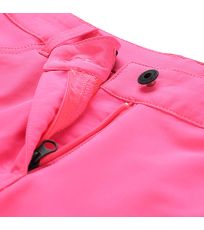 Dámske softshellové nohavice COLA ALPINE PRO ružová