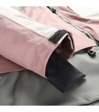 Dámska lyžiarska bunda s PTX membránou GARGA ALPINE PRO šedá