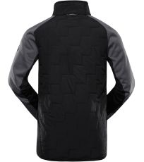 Pánska outdoorová mikina s merino výplňou JORW ALPINE PRO čierna