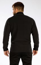 Pánska fleece mikina 7F265 LITEX čierna