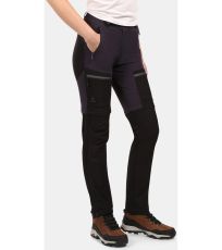 Dámske outdoorové nohavice 2v1 - väčšej veľkosti HOSIO-W KILPI Čierna