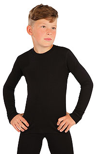 Funkčné termo tričko detské 9C108 LITEX čierna
