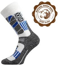 Unisex froté termo ponožky Traction I VoXX® biela