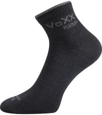 Pánske ponožky so zosilnenou pätou Radik Voxx čierna
