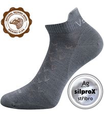 Pánske ponožky s merino vlnou Rod Voxx svetlo šedá