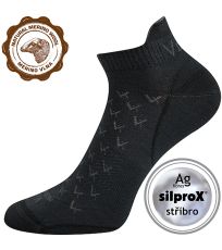 Pánske ponožky s merino vlnou Rod Voxx tmavo šedá