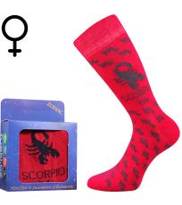 Unisex ponožky znamení zverokruhu Zodiac Boma Škorpión dámske