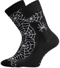 Unisex trendy ponožky Doble Sólo Lonka vzor 15 - pavúk
