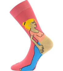 Unisex trendy ponožky Woodoo Sólo Lonka vzor 29 / tehuľa