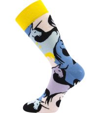 Unisex trendy ponožky Twidor Lonka jednorožce