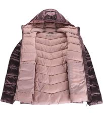 Dámska hrejivá bunda ROGA ALPINE PRO pink cosmos